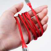 GADGET MAX GX20 USB TO 5A TYPE C POWER DISPLAY CABLE (1M)(5A) - RED